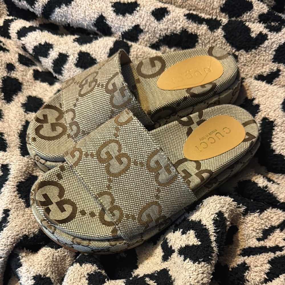 Gucci platform sandals